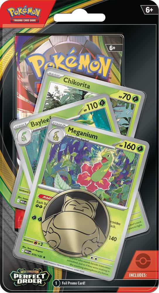 Pokémon Mega Evolution 3 Premium Checklane, Perfekt order ass