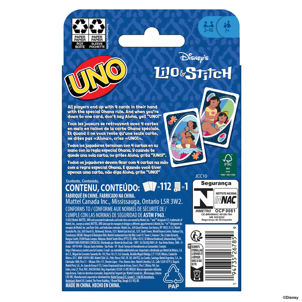 UNO Lilo & Stitch