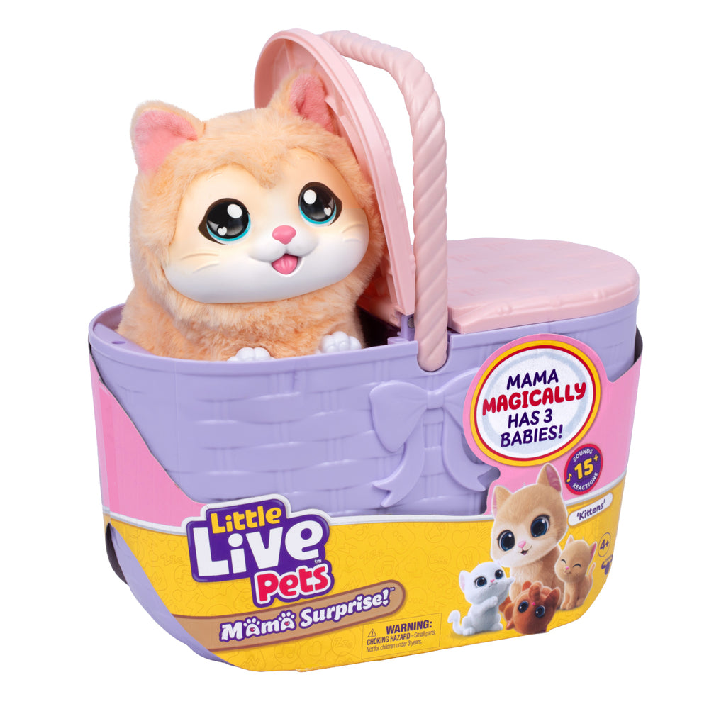 Little Live Pets Mama Surprise Kitty Playset