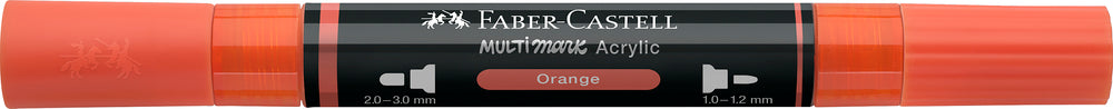 Multimarker Akryl Faber Castell SP 115 Orange m. 2 spids
