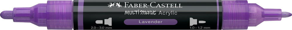 Multimarker Akryl Faber Castell SP 136 Lavender m. 2 spids