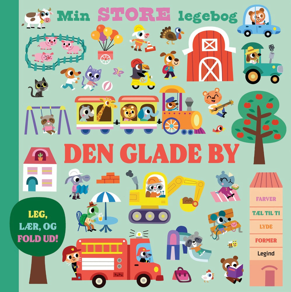 Den glade by - Min store legebog