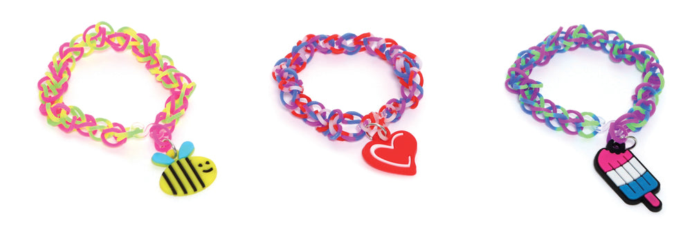 Real UniQ loombands med 1800 stk
