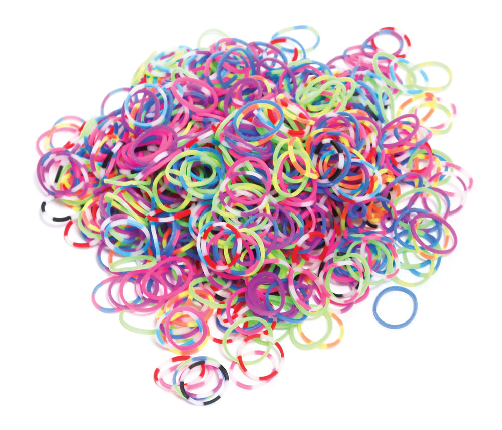 Real UniQ loombands med 1800 stk