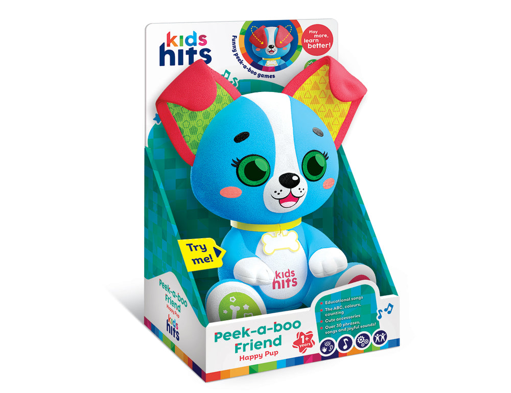 Kids Hits hvalp med lys og lyd