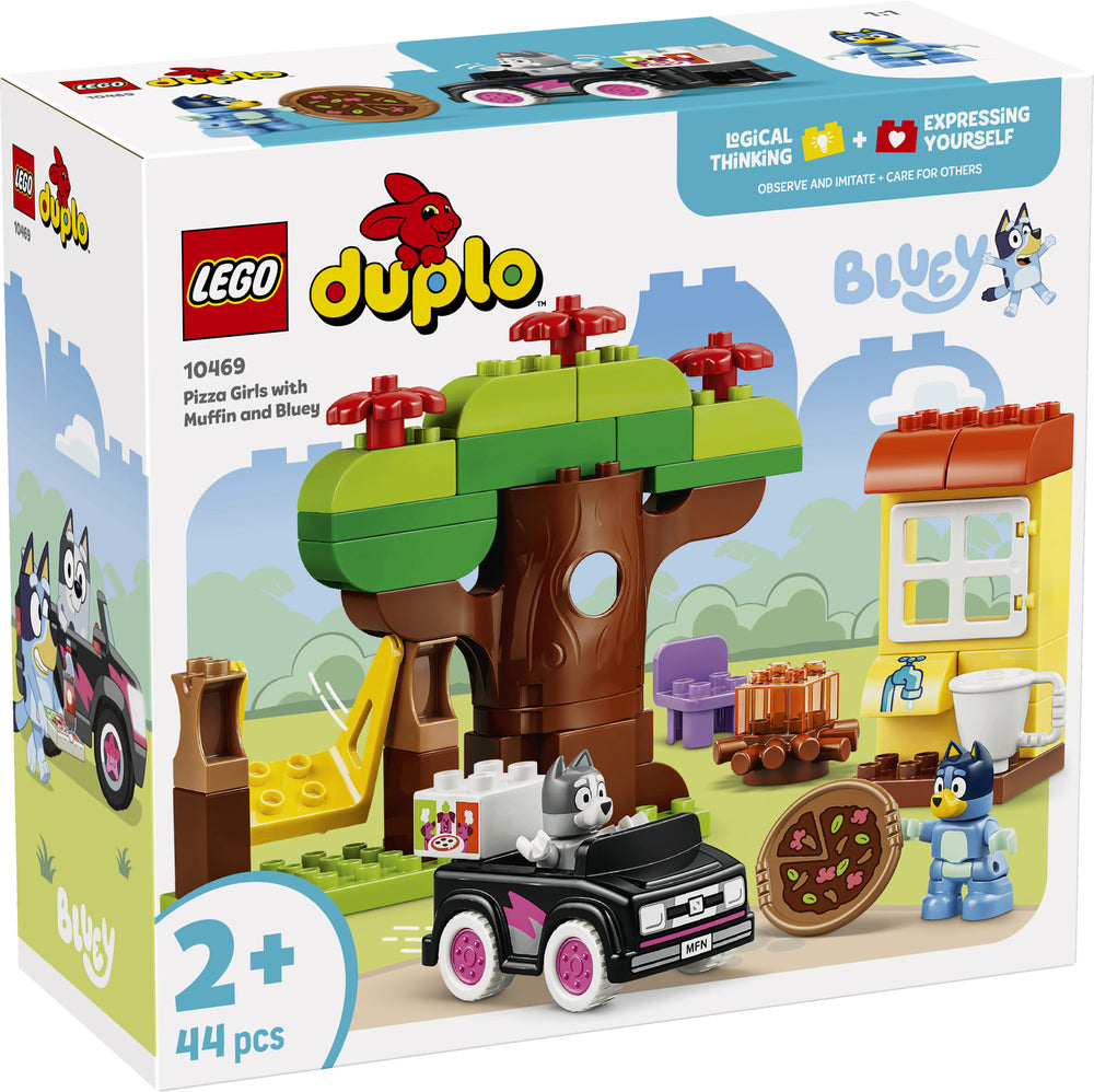 10469 LEGO DUPLO Bluey Pizza-piger med Muffin og Bluey