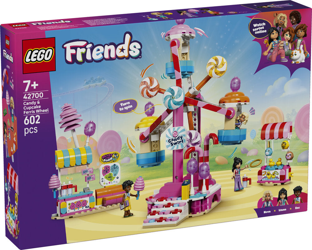LEGO Friends 42700 Slik- og cupcake-pariserhjul