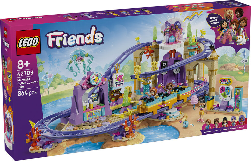 LEGO Friends 42703 Havfrue-rutsjebane