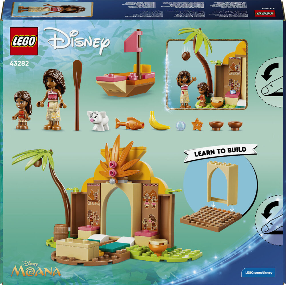 LEGO Disney Princess 43282 Landsbyhus og båd