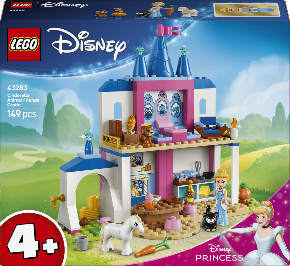 LEGO DISNEY 43283 Askepot-slot til dyrevenner