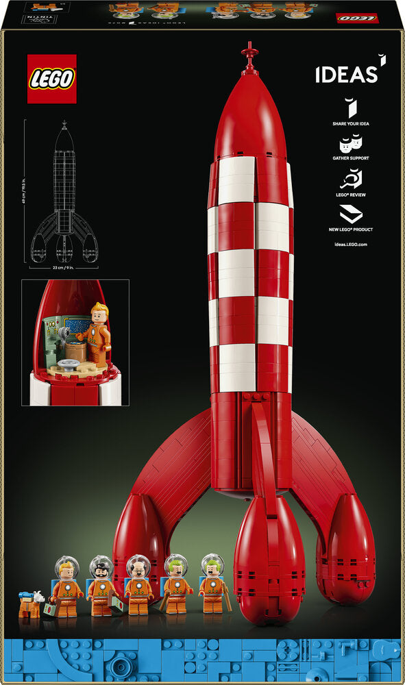 LEGO Ideas 21367 Måneraketten fra Tintin®