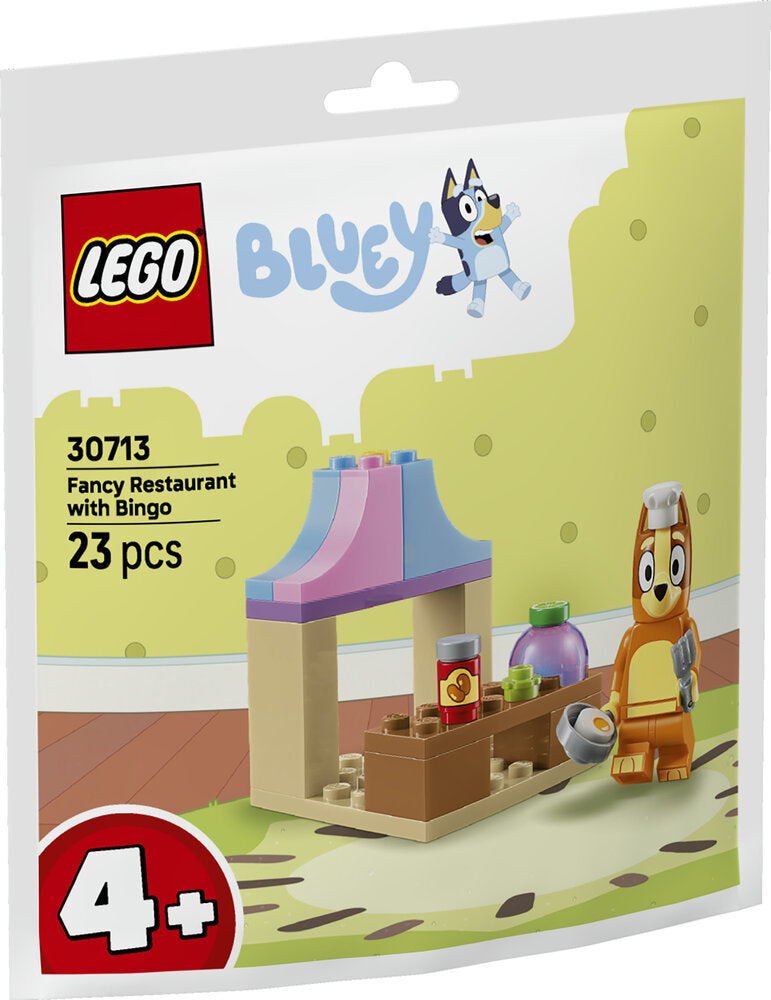 LEGO Bluey 30713 Fin restaurant med Bingo