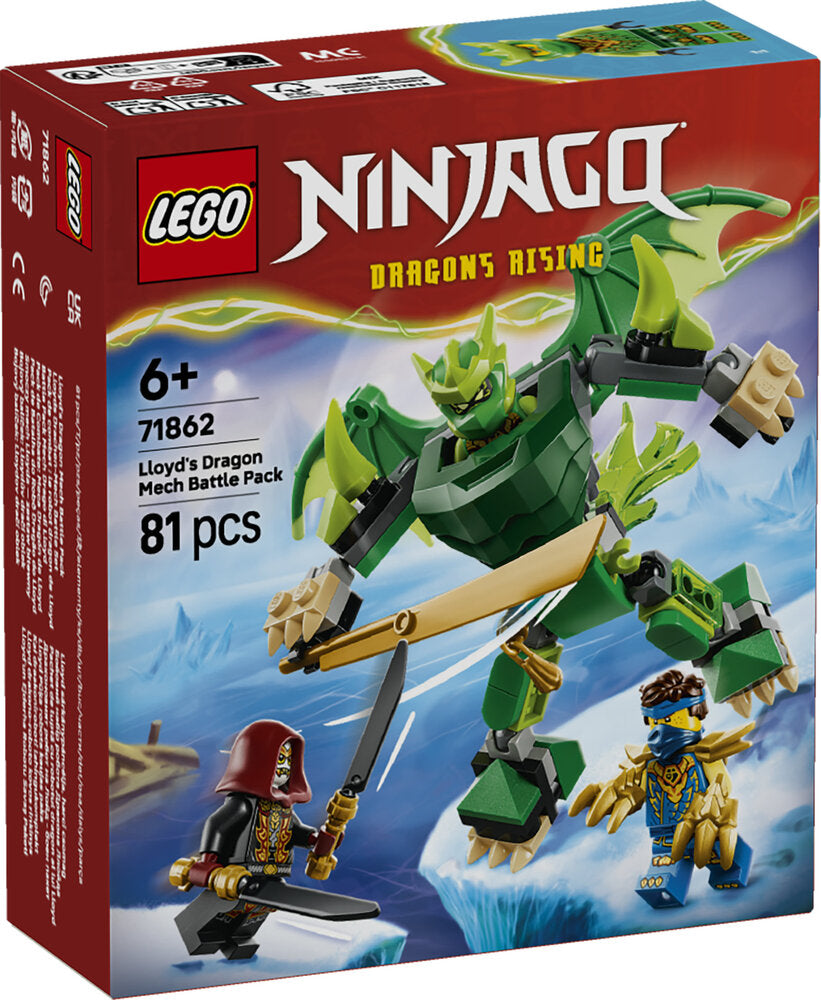 LEGO Ninjago 71862 Lloyds drage-mech – kamppakke