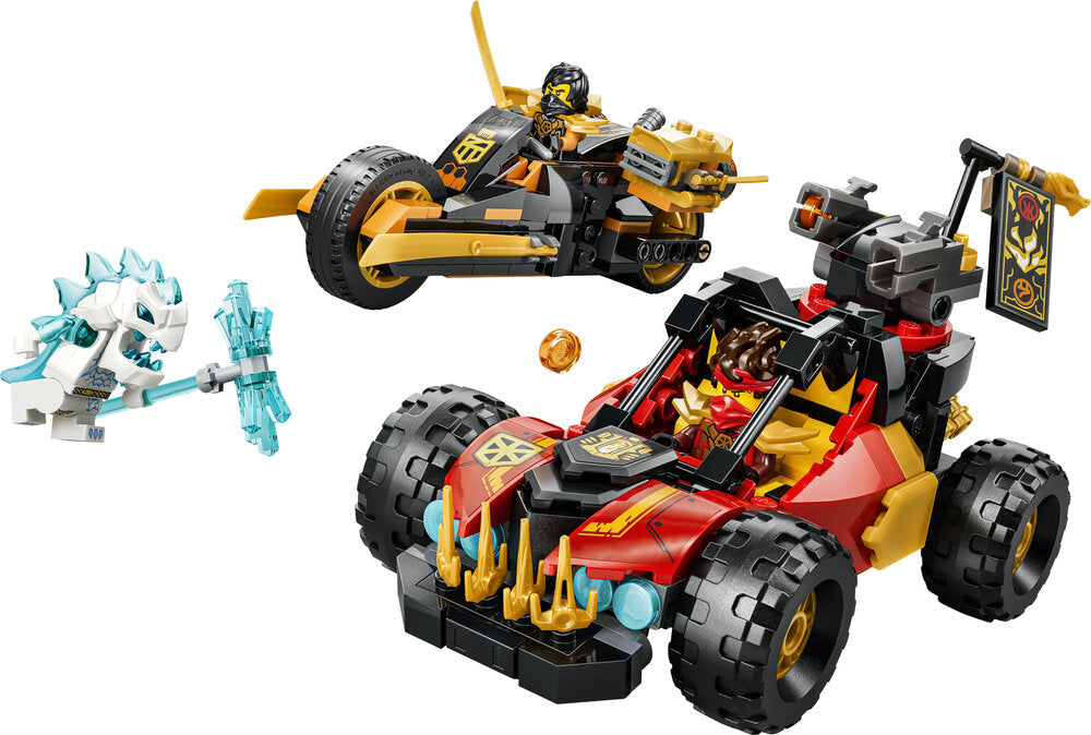 LEGO Ninjago 71864 Kai og Coles kombi-køretøjer
