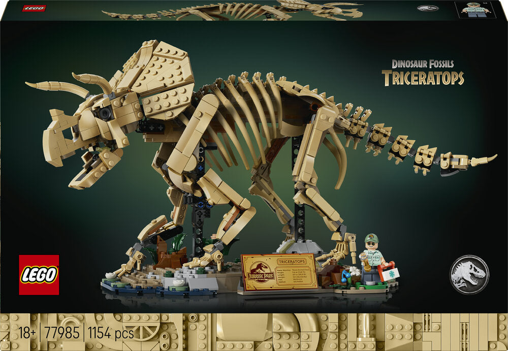 LEGO Jurassic World 77985 Dinosaurfossiler: Triceratops