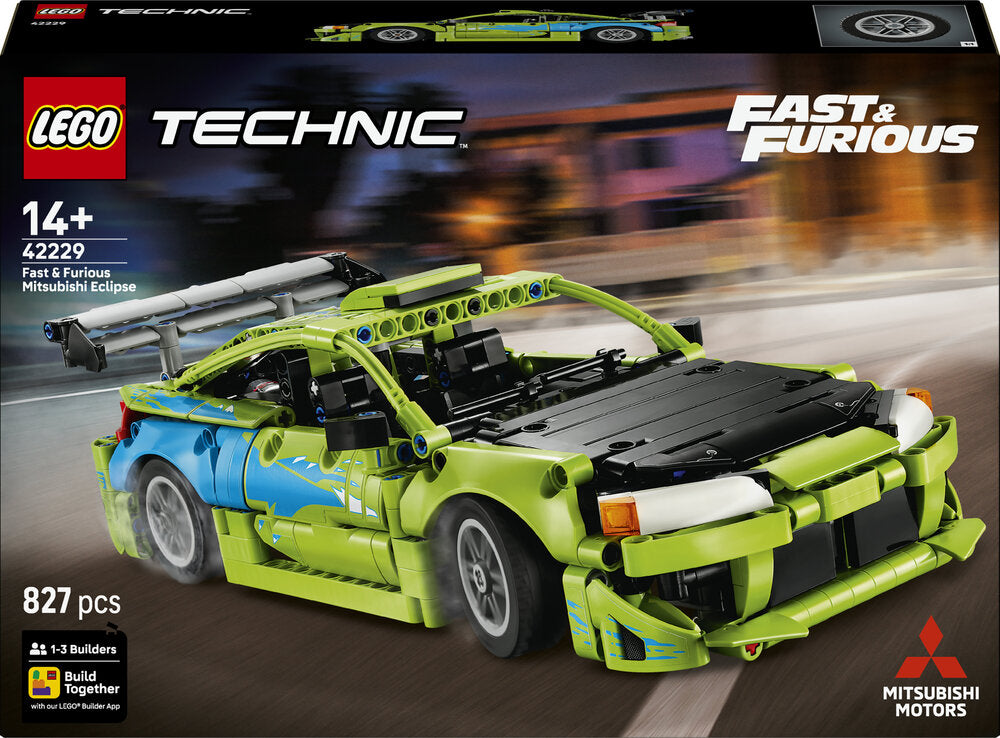 LEGO Technic 42229 Fast and Furious Mitsubishi Eclipse-bil