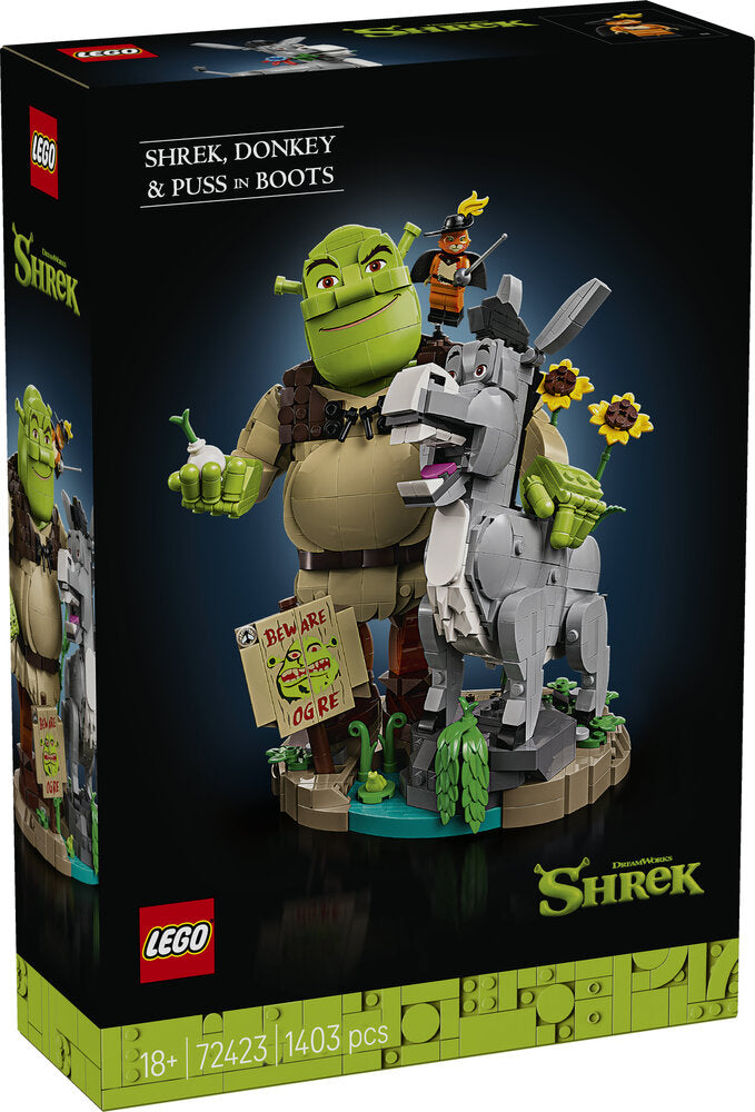 LEGO Shrek 72423 Shrek, Æsel og Den bestøvlede kat