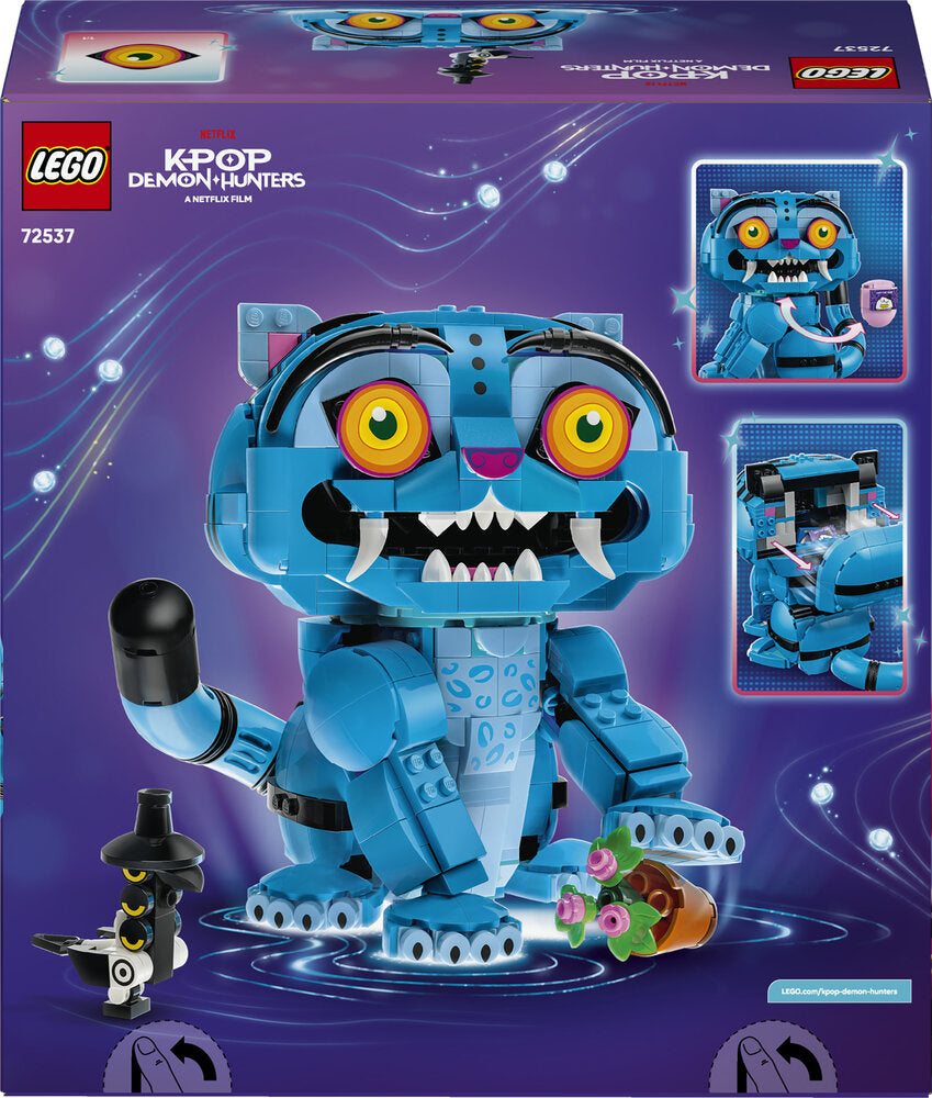LEGO KPop Demon Hunters 72537 Tigeren Derpy og fuglen Sussie