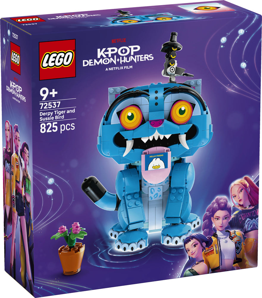 72537 LEGO KPop Demon Hunters Tigeren Derpy og fuglen Sussie