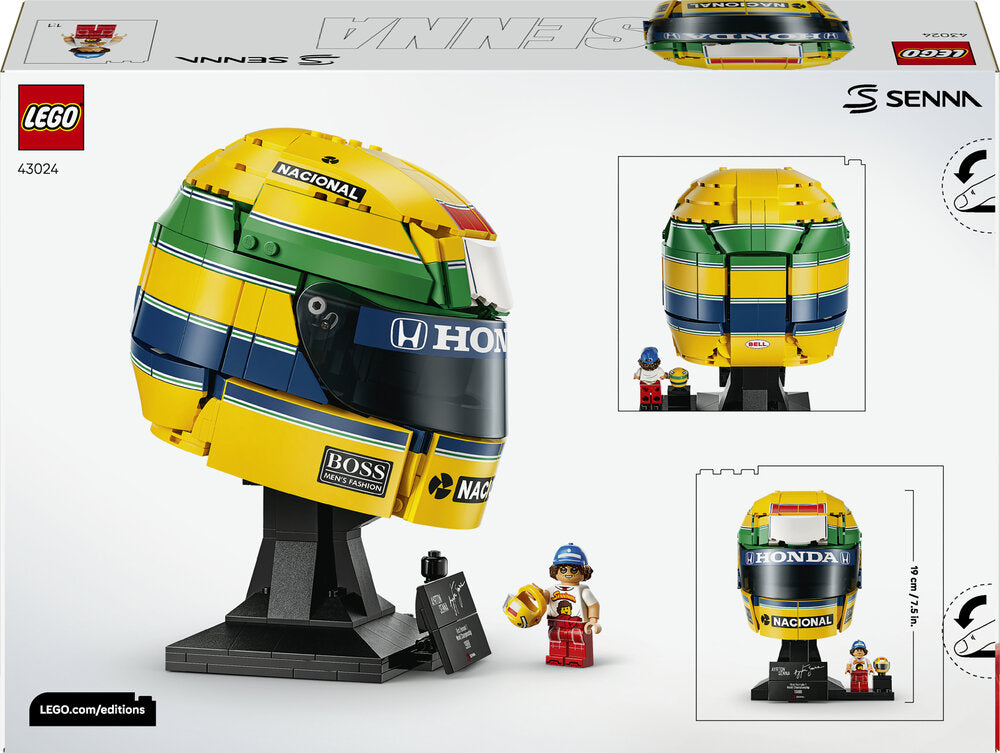 LEGO Editions Formula 1 43024 Ayrton Senna-hjelm