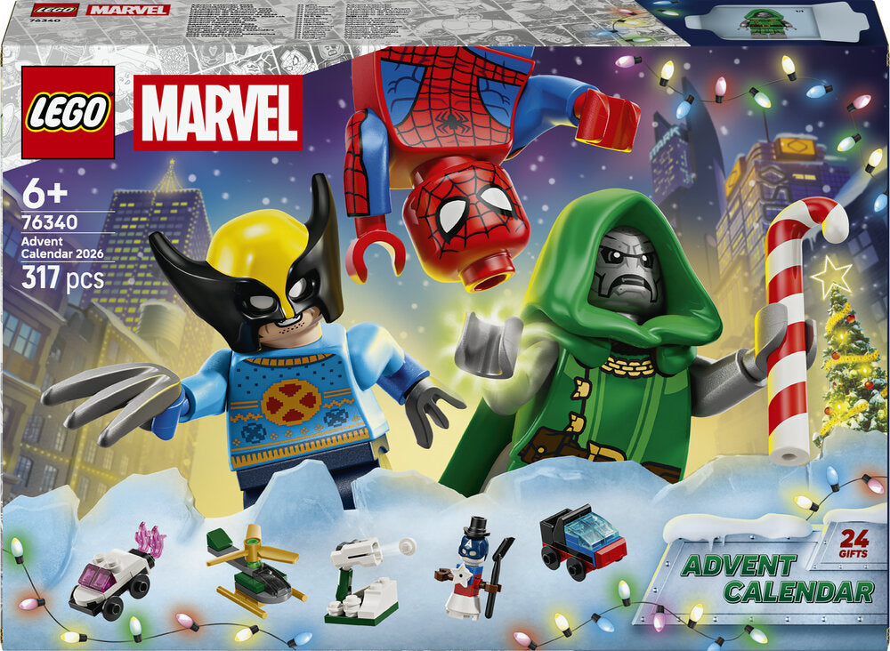 LEGO Super Heroes 76340 Julekalender 2026