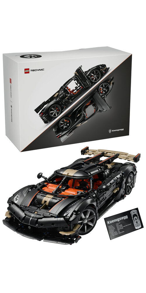 42232 LEGO Technic Koenigsegg Sadair's Spear-megabil