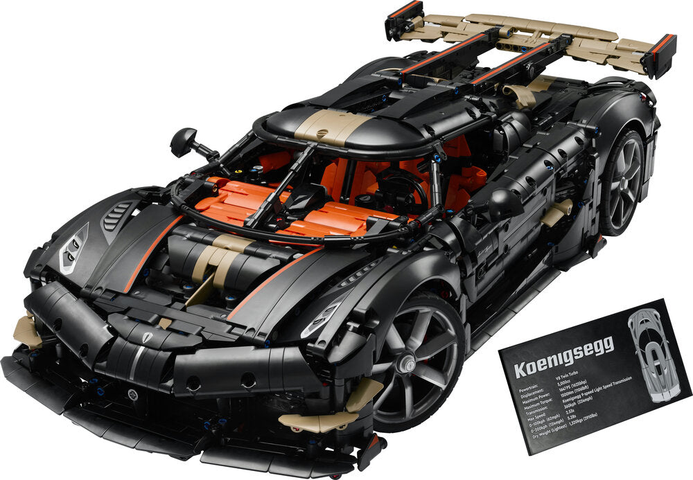 42232 LEGO Technic Koenigsegg Sadair's Spear-megabil