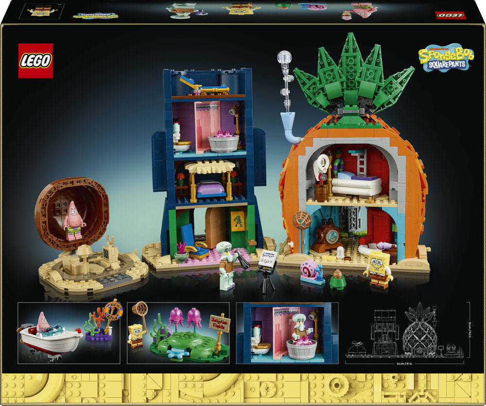 11386 LEGO Icons SvampeBob Firkant: Bikini-Bunden
