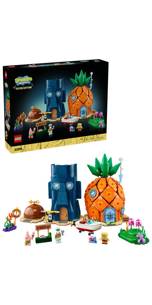 11386 LEGO Icons SvampeBob Firkant: Bikini-Bunden