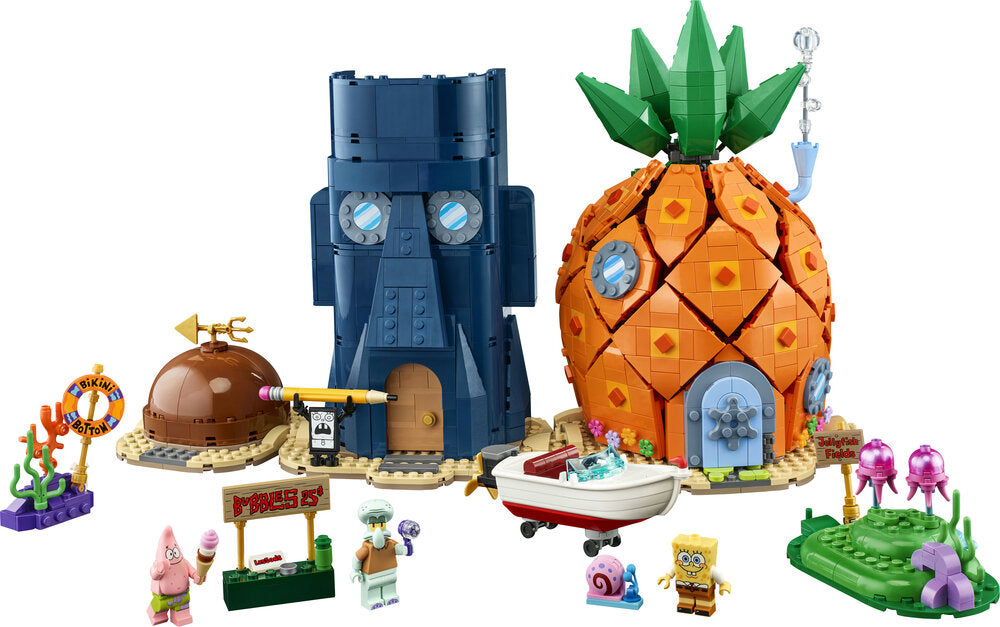 11386 LEGO Icons SvampeBob Firkant: Bikini-Bunden