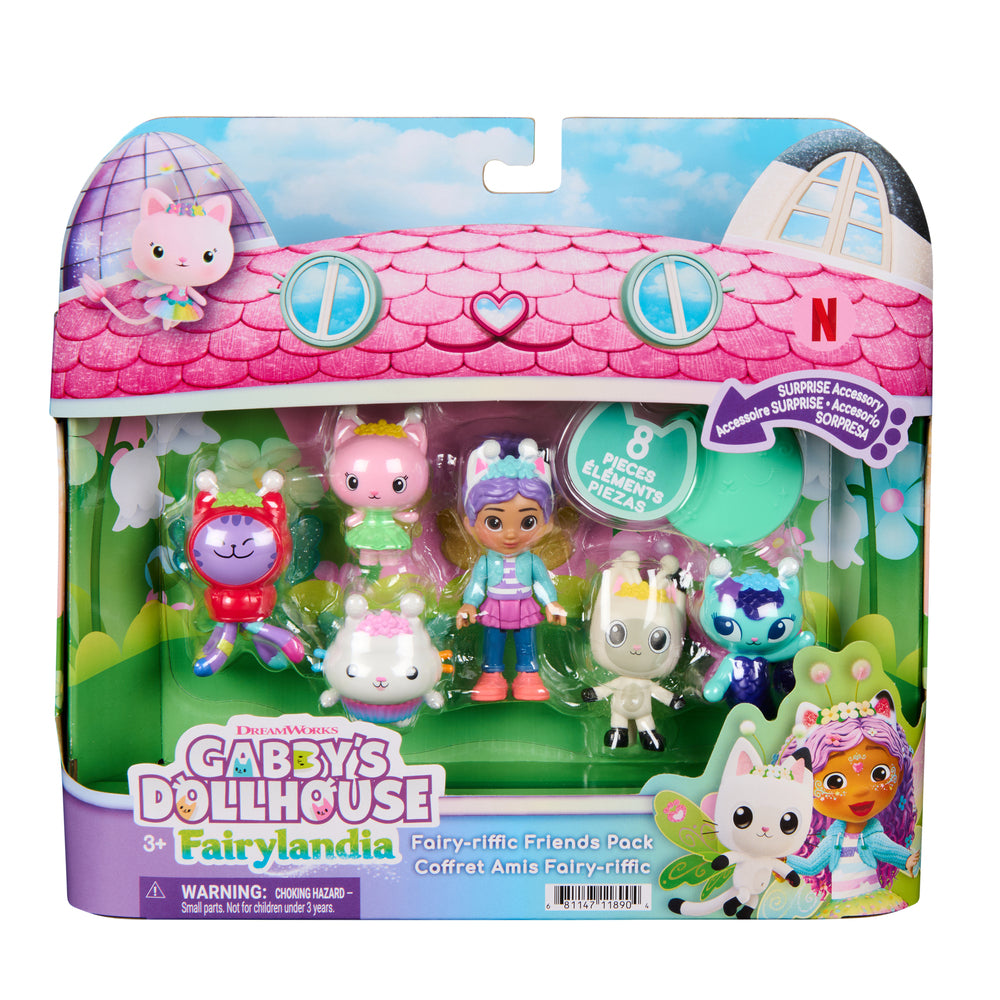 Gabby's Dollhouse fairy venner figursæt