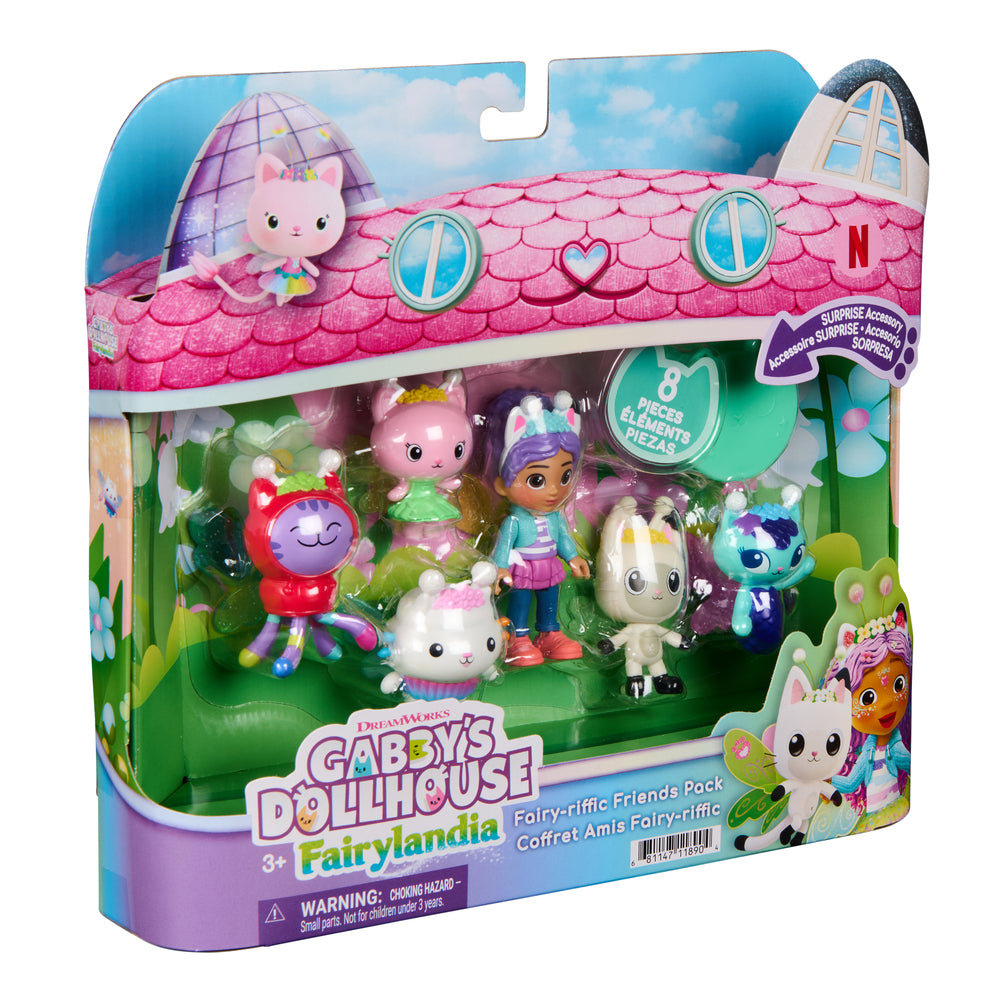 Gabby's Dollhouse fairy venner figursæt