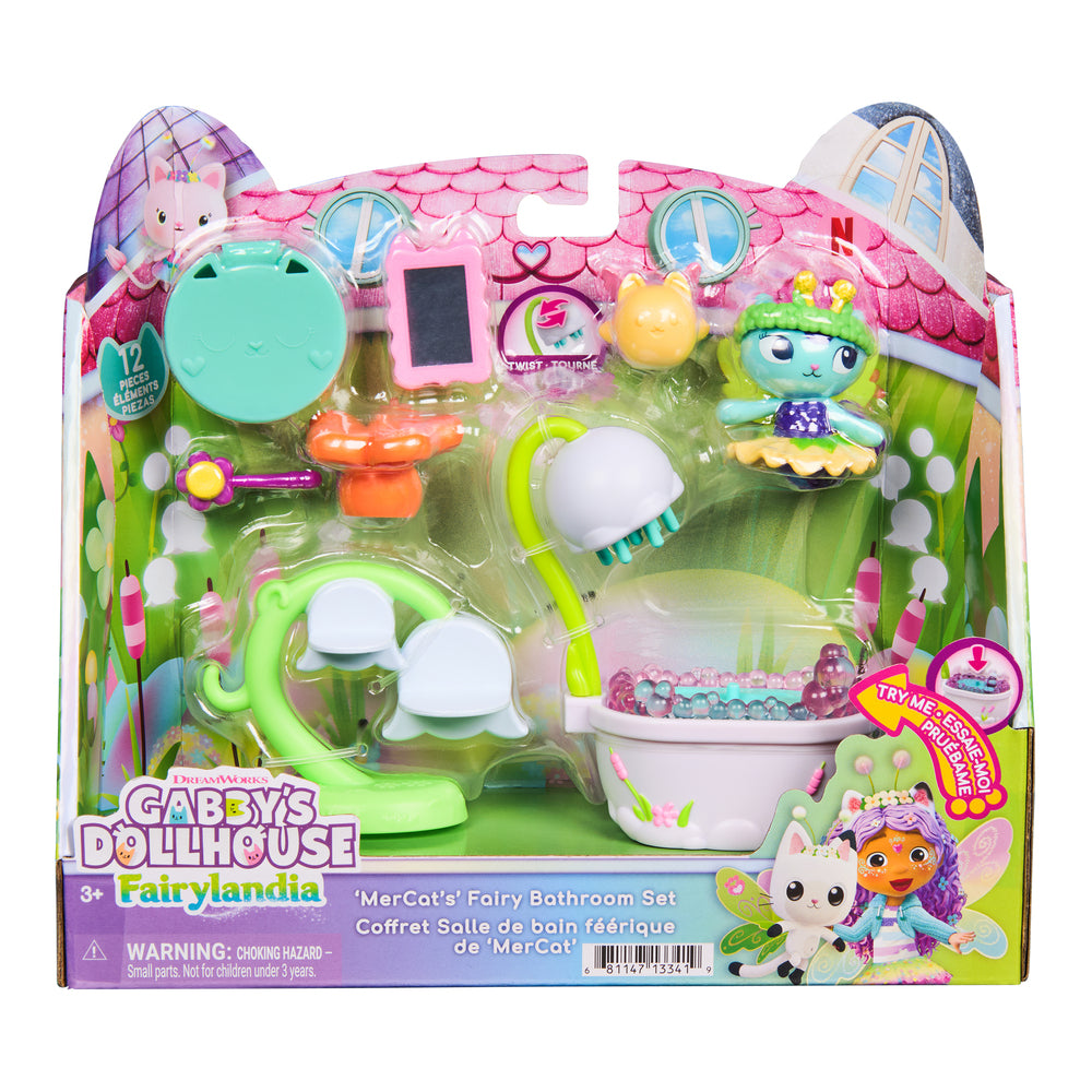 Gabby's Dollhouse mercat fairy badeværelse
