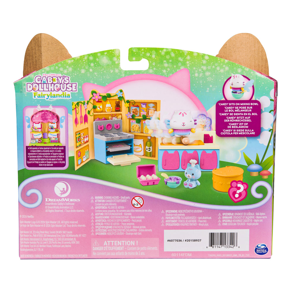 Gabby's Dollhouse cakey cat fairy køkken