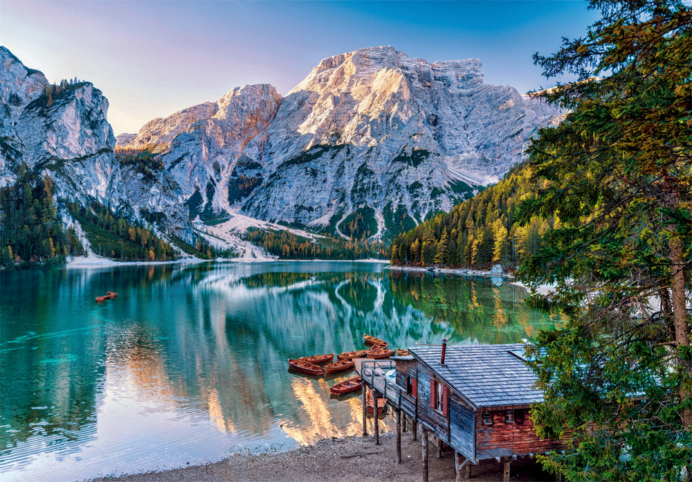 Emerald Lake Braies 1000 brikker