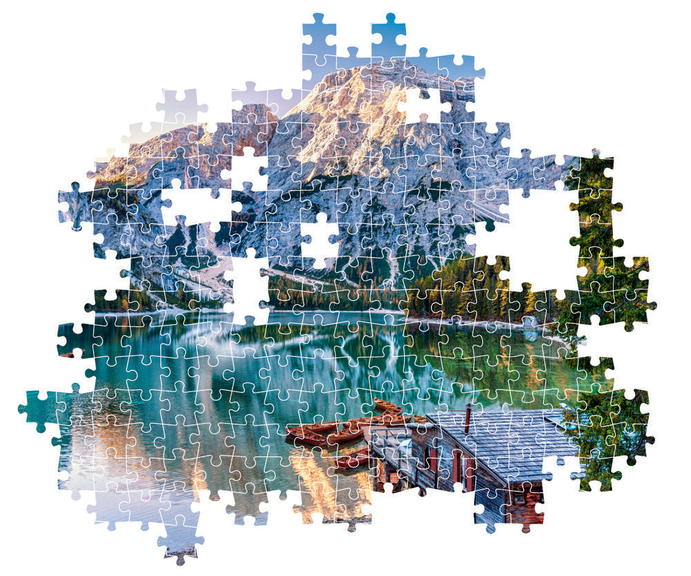 Emerald Lake Braies 1000 brikker
