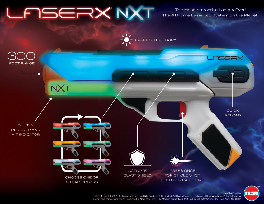 Laser X NXT double, 2 stk