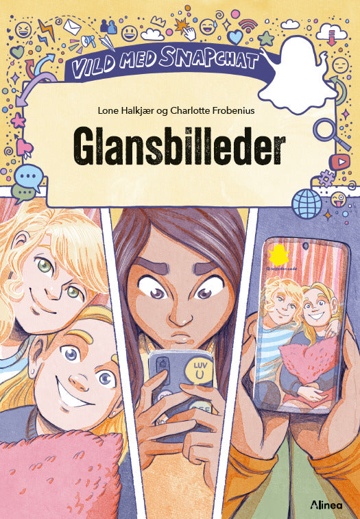 Vild med Snapchat, Glansbilleder, Rød Læseklub