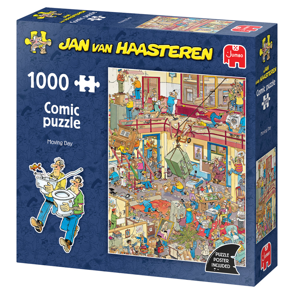 JANVANHAASTEREN Moving Day 1000 brikker