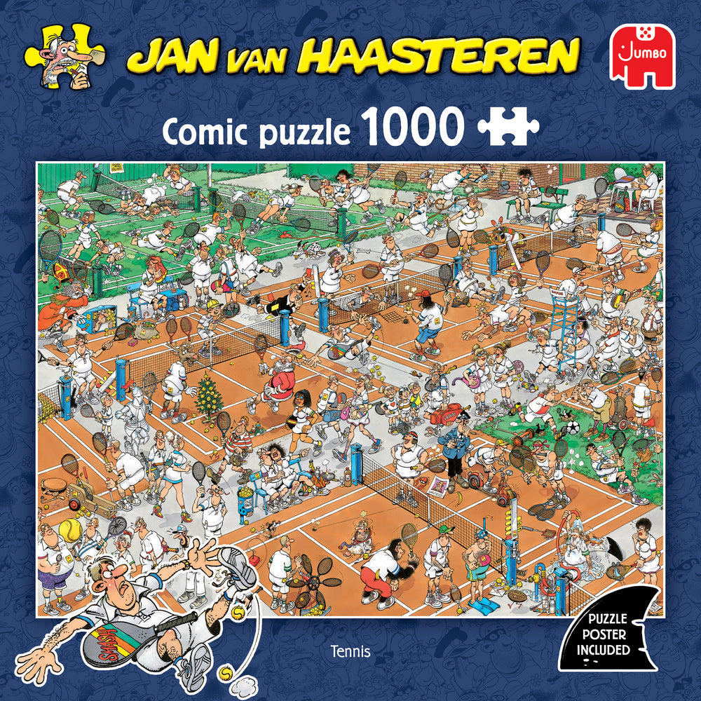 JANVANHAASTEREN Tennis 1000 brikker
