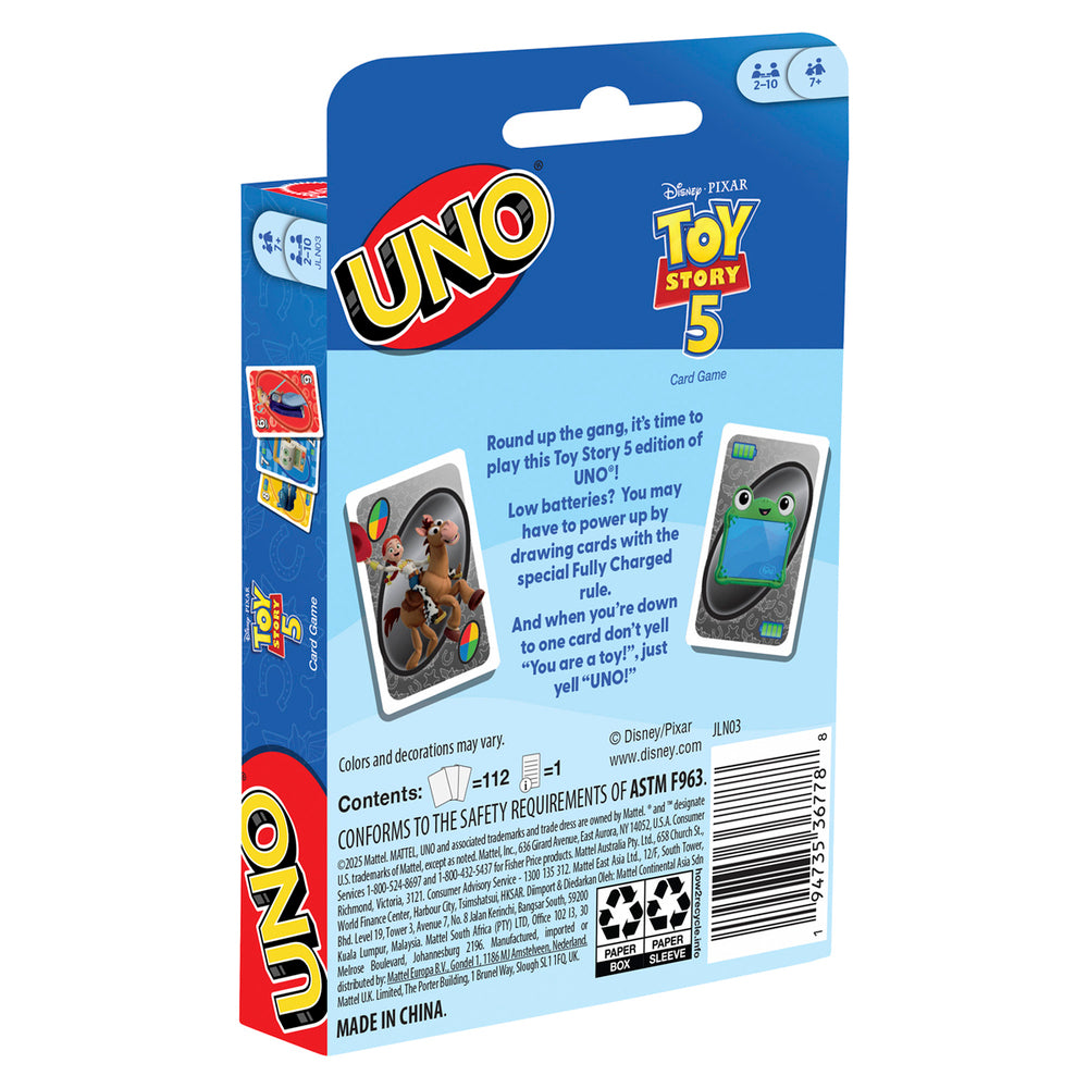 UNO Toy Story 5