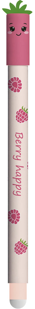 Viskepen Eberhard Faber Gel Roller Fruity Erase It Raspberry