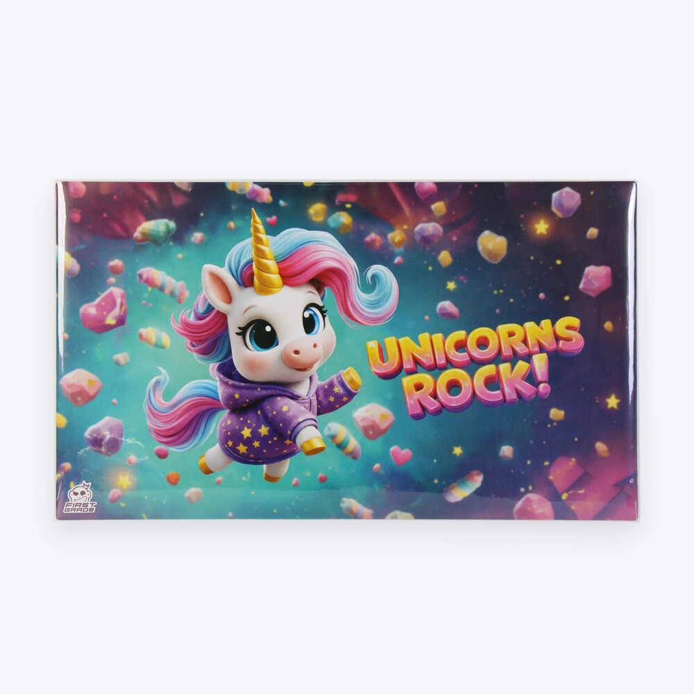Skriveunderlag Unicorns Rock 60x40 cm