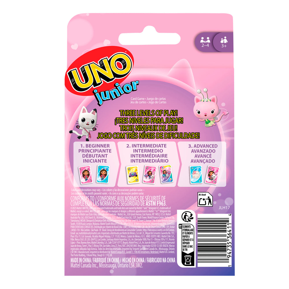 UNO Junior Gabby's Dollhouse