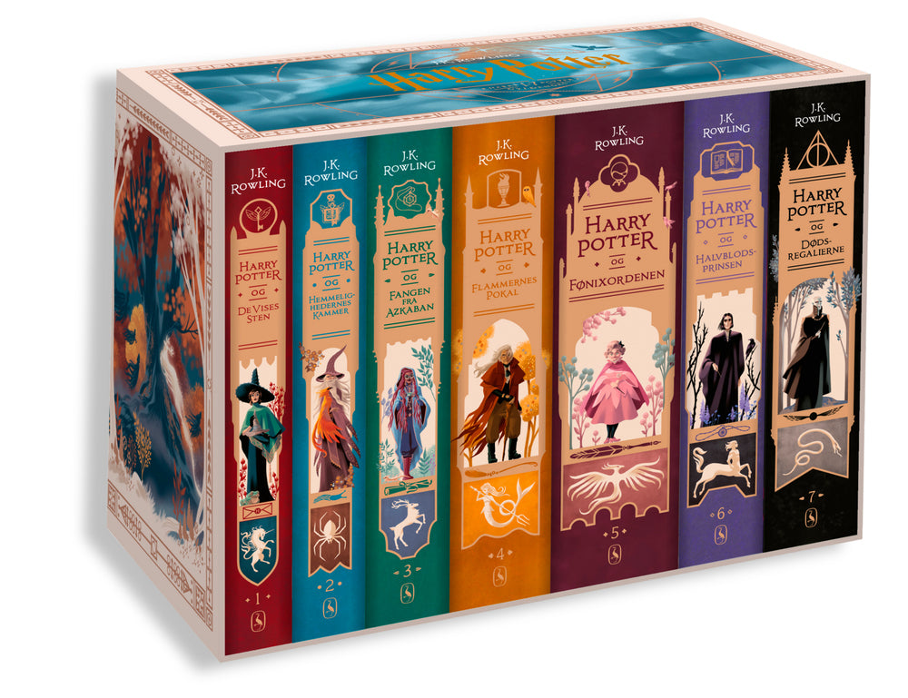 Harry Potter 1-7 i bokssæt