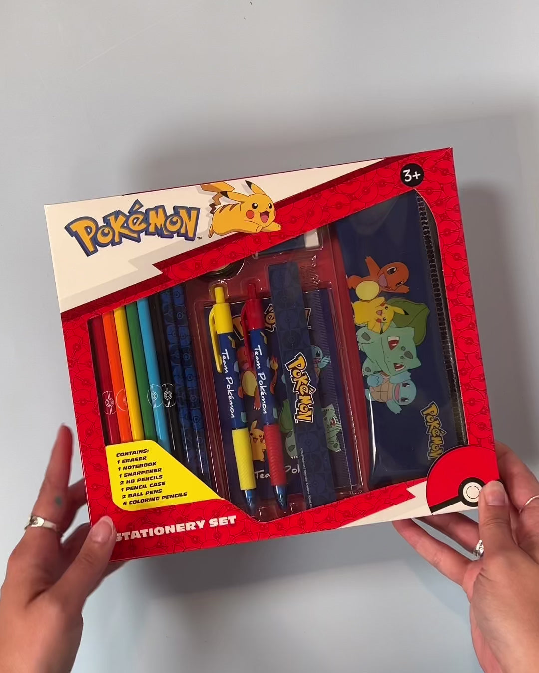 Pokemon skrivesæt med penalhus